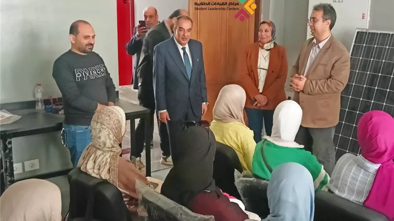جامعة جامعة دمنهور تدعم التحول الأخضر بورشة متخصصة في الطاقة المتجددة
