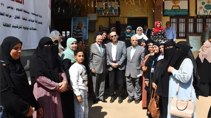 5 آلاف مستفيد من قافلة جامعة عين شمس التنموية الشاملة لمحافظة الفيوم