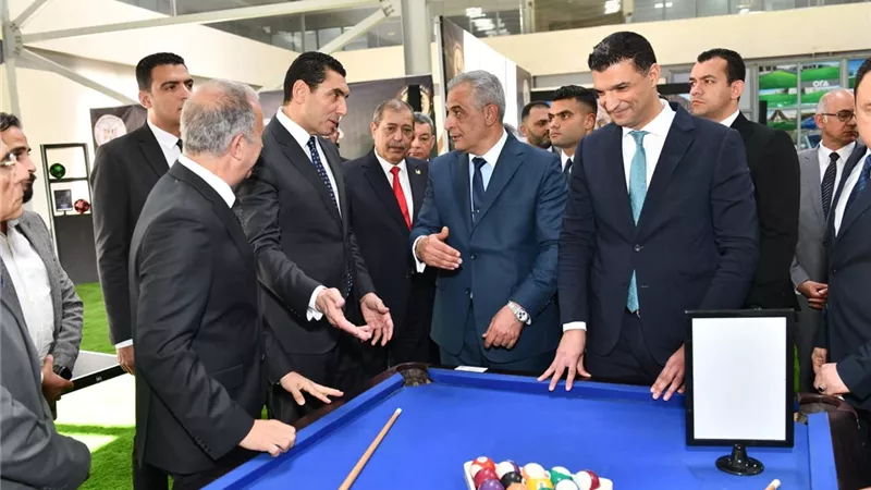 وزراء الشباب والرياضة والإنتاج الحربي والصناعة يتفقدون شركة 