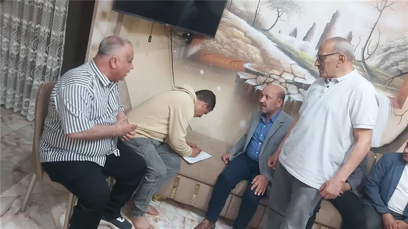  أخيرا ..  نقابة المعلمين تتحرك لدعم معلم أجا المعتدى عليه 