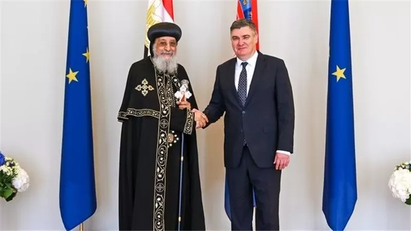رئيس كرواتيا يستقبل البابا تواضروس الثاني ويعزز الحوار بين الأديان |تفاصيل