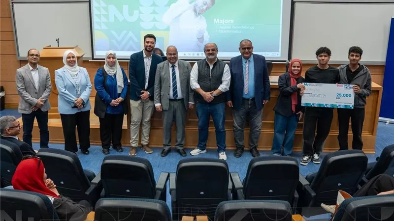 163 مشروعًا علميًا في أول نسخة من مسابقة NU BioTalent بجامعة النيل