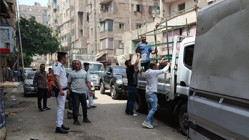 محافظة الجيزة تستجيب لشكاوى المواطنين وتشن حملات مكبرة بشارعي الثلاثيني 