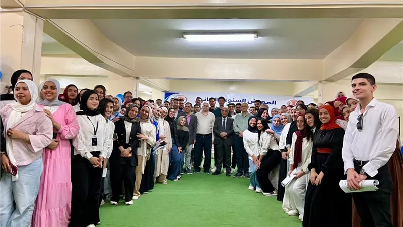 جامعة المنصورة: تنظّم المعرض السنوي الثاني لمشروعات الكابستون ببرنامج STEM