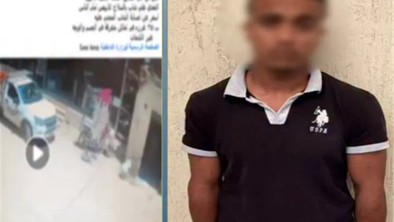 ضبط شخص تعدى على آخر بسلاح أبيض بسبب خلافات الجيرة 