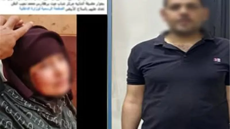 ضبط المتهم بالتعدي على زوجته ووالدتها بسلاح أبيض بقويسنا