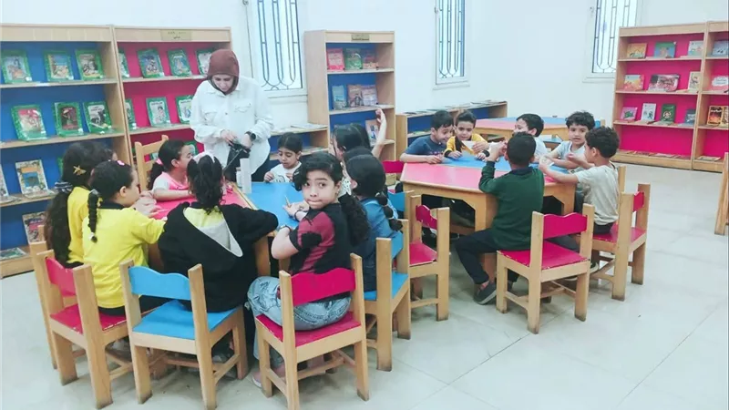 مكتبة البحر الأعظم تنظم ورشة حكي «المحبة والتسامح أسمى العلاقات الإنسانية»
