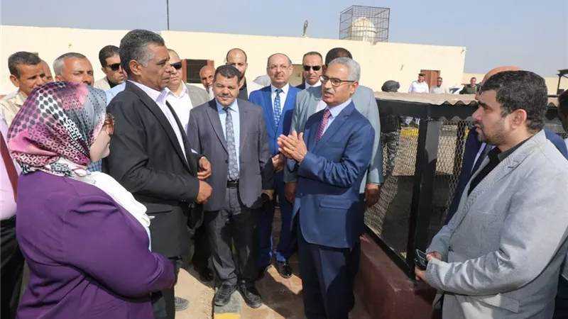 بدء تشغيل مركز التحصين والتعقيم البيطري بشرق النيل ببني سويف