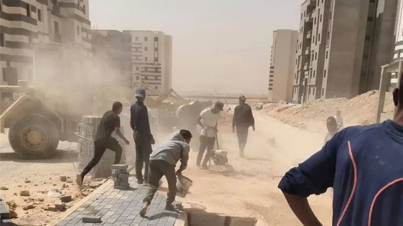 رئيس الجهاز يشدد على سرعة التنفيذ وجودة الأعمال بالعبور الجديدة