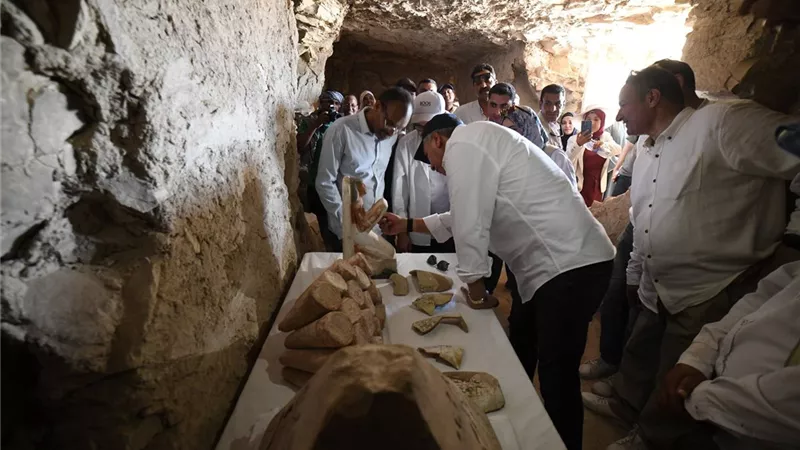 10 توابيت و30 مومياء قطط.. اكتشافات أثرية جديدة تهز ذراع أبو النجا بالأقصر