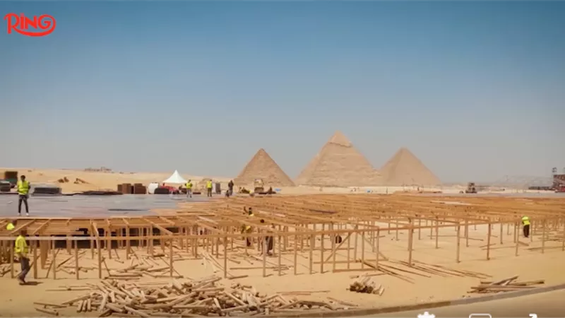 تركي آل الشيخ يروج لنزال عالمي أمام الأهرامات بين أوسيك وفيرهوفن