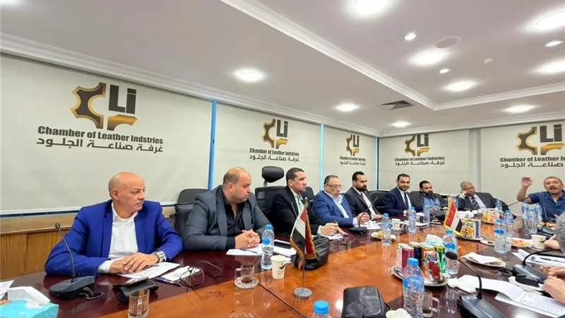 غرفة صناعة الجلود تناقش خطة لزيادة تنافسية القطاع ودعم المصنعين