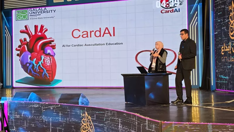 جامعة الجلالة تهنئ طلابها الفائزين بالمركز الثاني  في مهرجان “إبداع” 