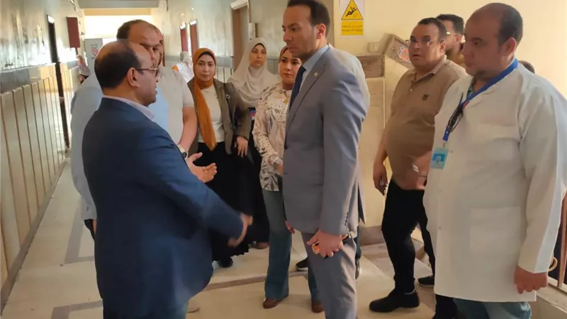 وكيل صحة البحيرة يتابع اللمسات النهائية لإنشاء مركز تميز للولادة الطبيعية 