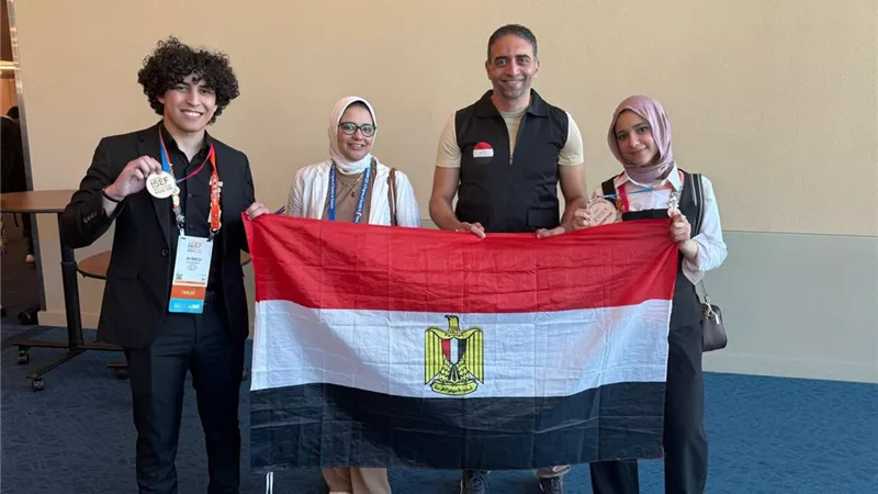 بعثة «مكتبة الإسكندرية» تحصد جوائز عالمية في معرض العلوم والهندسة بأمريكا
