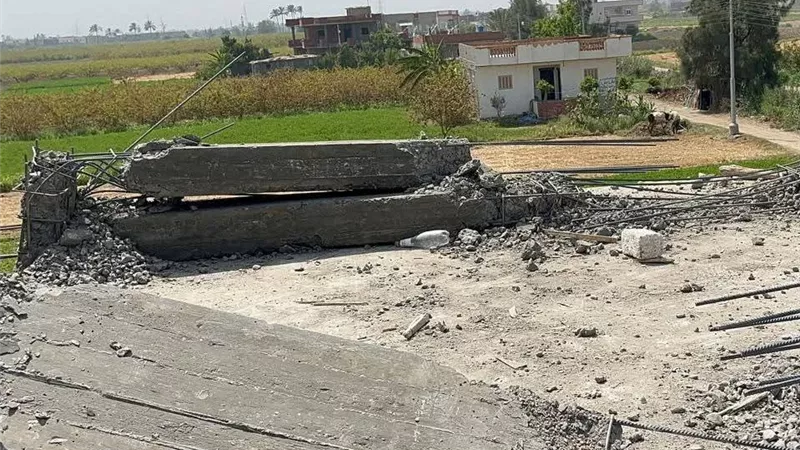 إزالة 45 حالة تعدٍ على الأراضي الزراعية وأملاك الدولة بالبحيرة