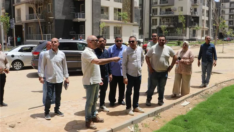 جهاز 6 أكتوبر يواصل جولات المتابعة لمشروعات الإسكان والخدمات بالمدينة