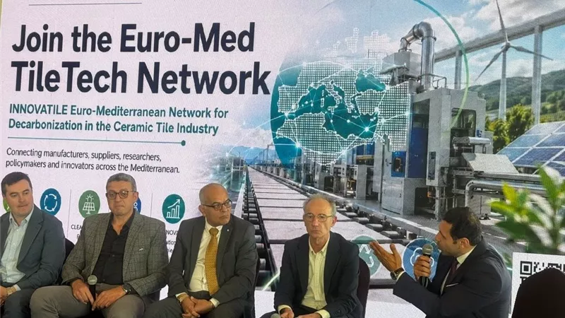 ورشة  أورومتوسطية لدعم الاقتصاد الدائري بصناعة السيراميك بمركز الابتكارات 