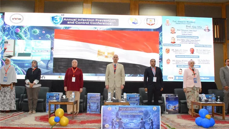 جامعة أسيوط تنظم المؤتمر السنوي الثالث لمكافحة العدوى