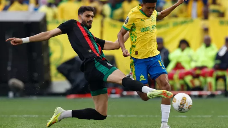 صن داونز يقترب من دوري أبطال أفريقيا بهدف قاتل أمام الجيش الملكي