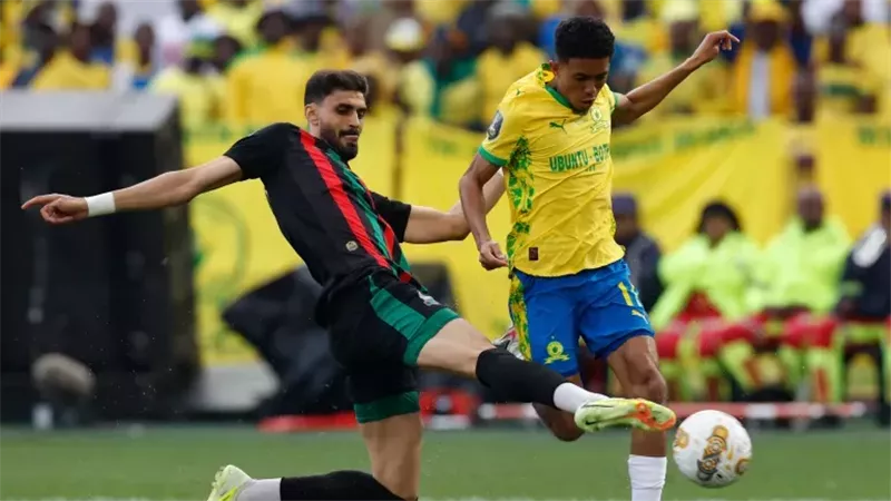 صن داونز يفوز على الجيش الملكي بهدف نظيف في ذهاب نهائي دوري أبطال إفريقيا