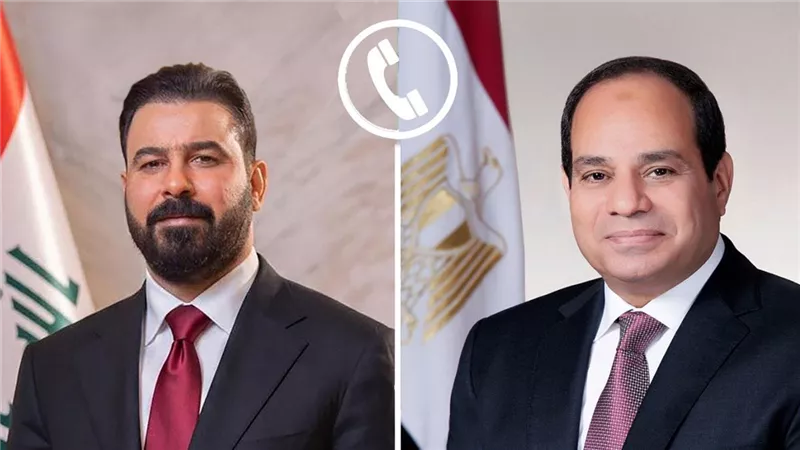 السيسي ورئيس وزراء العراق يبحثان تعزيز العلاقات الثنائية والتنسيق الإقليمي