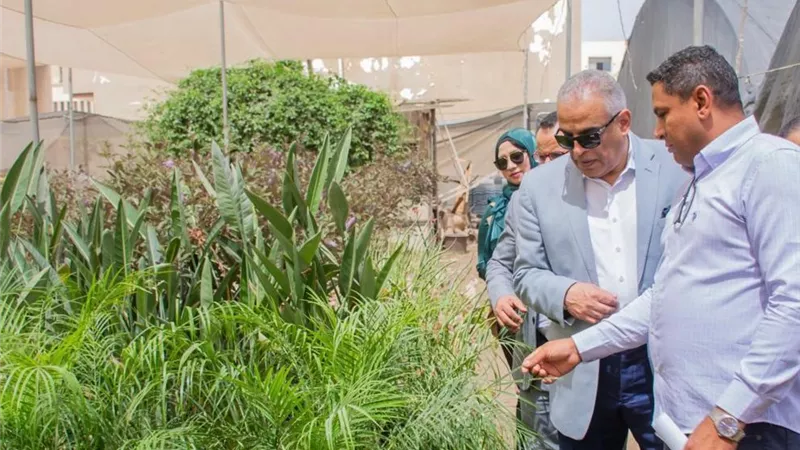  رئيس جامعة طنطا : حلول مبتكرة في الزراعة المستدامة والأمن المائي يالدلتا 