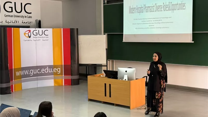 ورشة عمل بالجامعة الألمانية تستعرض أحدث مسارات الصيدلة الإكلينيكية