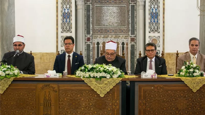 الشيخ أيمن عبدالغني يوقع بروتوكولي تعاون بين الجامع الأزهر وجامعة بنها 