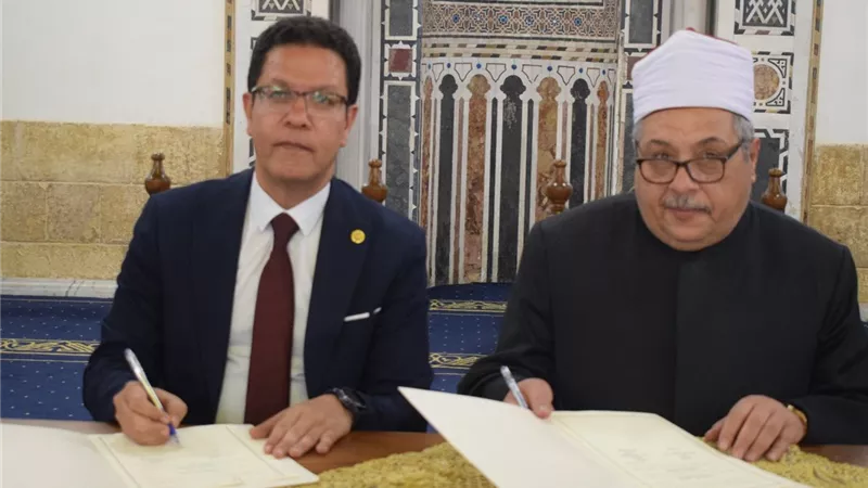 بروتوكول تعاون بين الأزهر وجامعة بنها في المجالات الدينية والثقافية