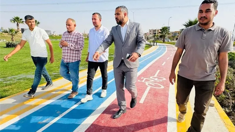 رئيس جهاز العبور الجديدة يراجع مشروعات التطوير والصيانة بالمدينة