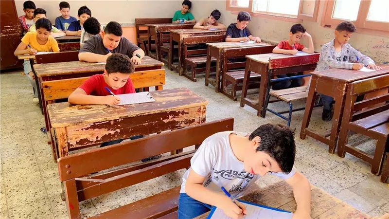 البحيرة| ختام امتحانات ثالثة ورابعة ابتدائي وبدء امتحانات خامسة وسادسة