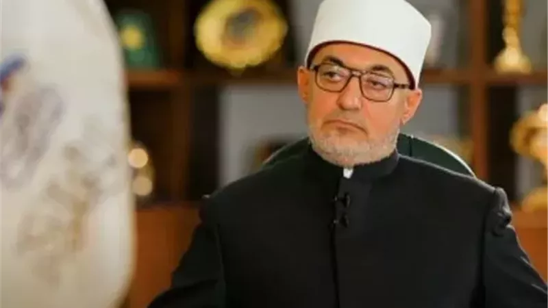 مفتي الجمهورية ينعى اللواء شكري الجندي عضو مجلس النواب 