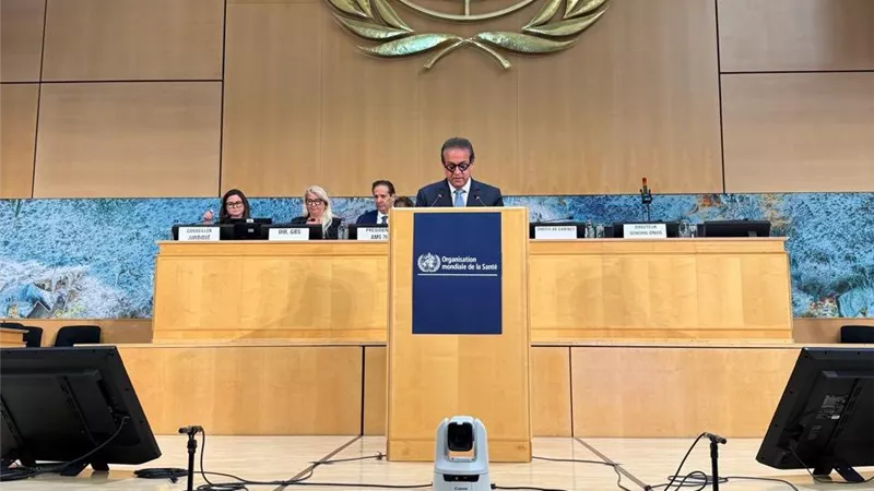 وزير الصحة يُبرز دور مصر الريادي في النظام  الصحي أمام جمعية الصحة العالمي