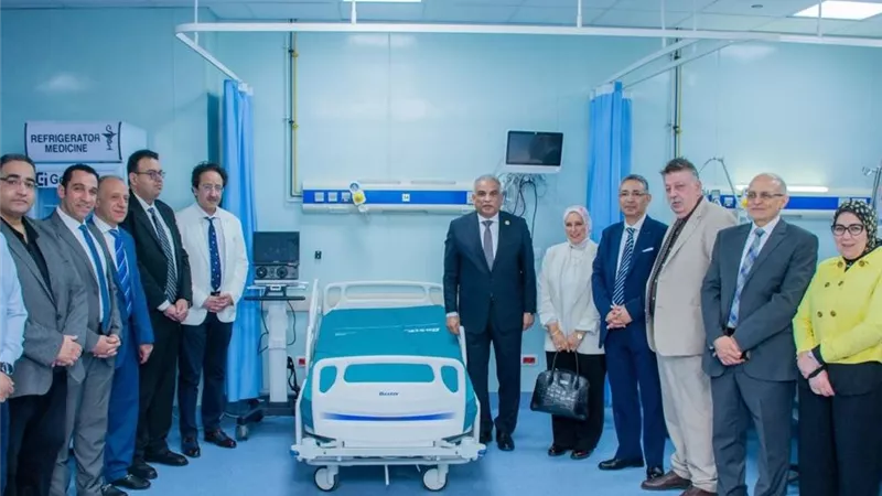 تفاصيل لفاء رئيس جامعة طنطا مع  وفد مؤسسة بنك مصر 