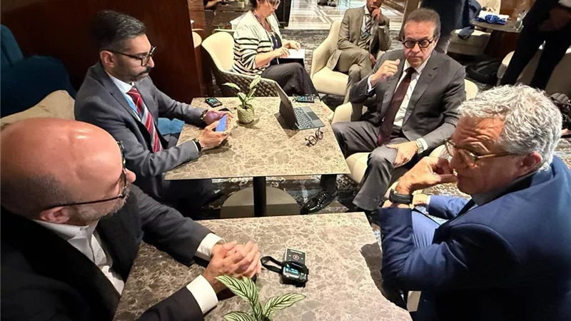 وزير الصحة يعقد اجتماعا مع نظيره البرازيلي لبحث التعاون في الرعاية الصحية