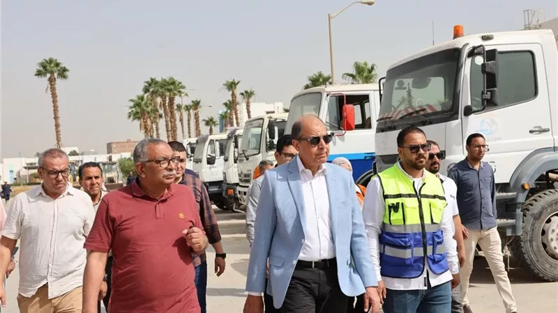 استعدادًا لعيد الأضحى المبارك.. محافظ المنيا يتفقد محطة مياه كدوان 