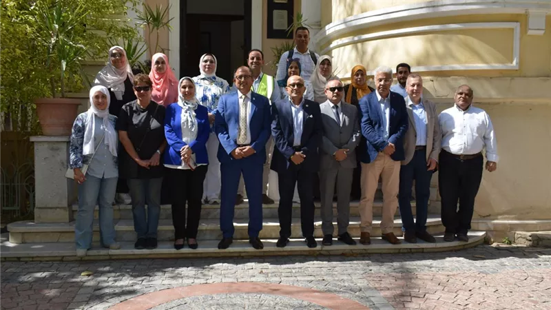 رئيس جامعة العاصمة يفتتح مشروع منظومة كاميرات المراقبة بكليات الزمالك 