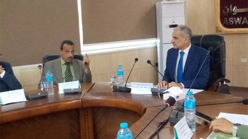 جامعة أسوان تتابع  سير أعمال امتحانات الفصل الدراسي الثاني 