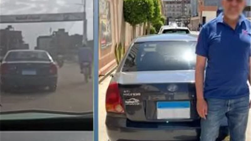 هرباً من الردارات.. القبض على المتهم بطمس لوحات سيارته بـ طنطا