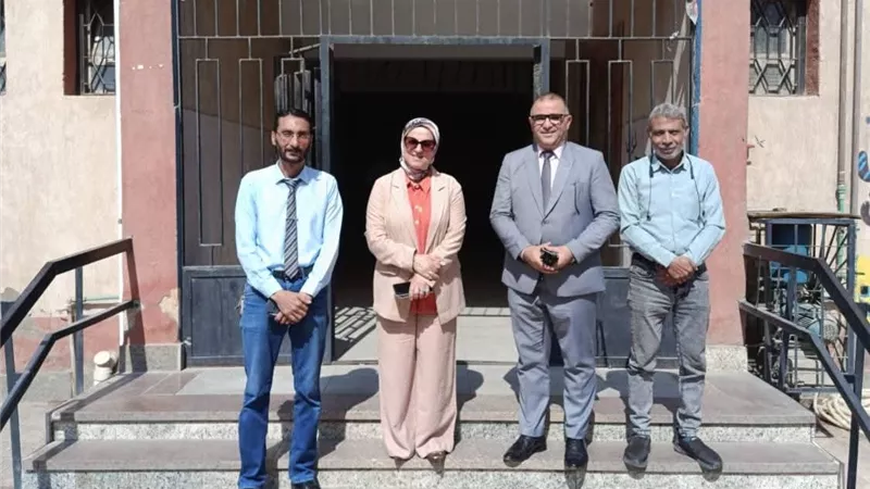 مدير تعليم القاهرة تتابع ختام امتحانات الصف الثاني الثانوي الترم الثانى