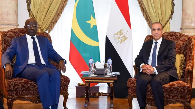 وزير الخارجية يعقد جلسة مباحثات مع نظيره الموريتاني لتطوير التعاون