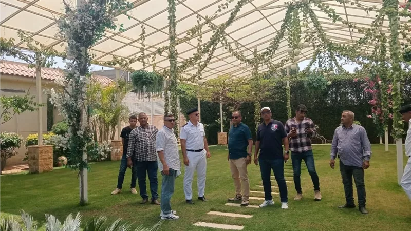 غلق وتشميع 7 منشآت مخالفة بالعبور الجديدة ضمن حملات حماية الأراضي الزراعية