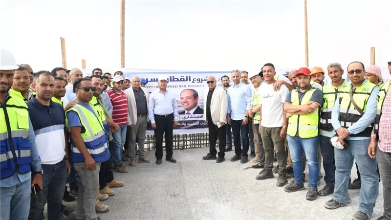 وزير النقل: القطار السريع قناة سويس جديدة على قضبان 