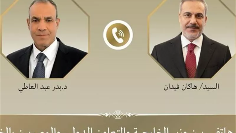 وزير الخارجية يبحث هاتفيًا مع نظيره التركي جهود خفض التصعيد الإقليمي