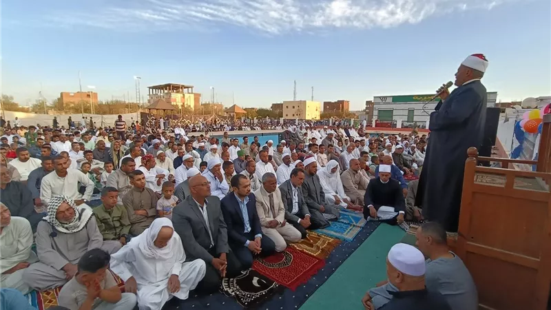 تكبيرات العيد وأفراح الأطفال.. مشاهد استثنائية من صلاة الأضحى بالمحافظات