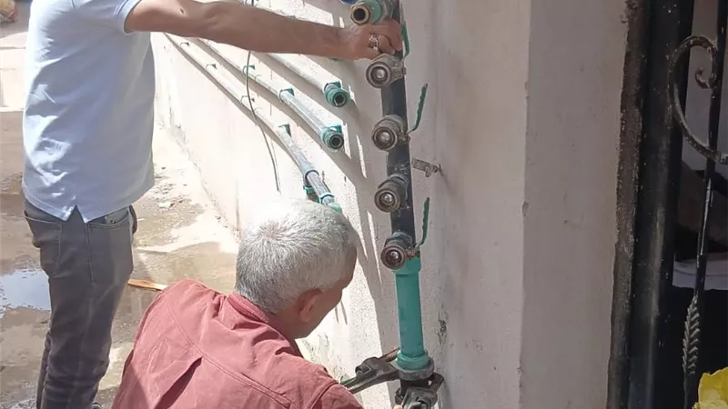 ضبط 223 مخالفة مياه والتحفظ على جرار بالعاشر من رمضان