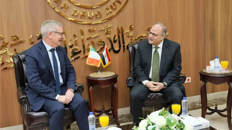 رئيس هيئة الدواء يبحث مع سفير أيرلندا التعاون والاستثمار الدوائي