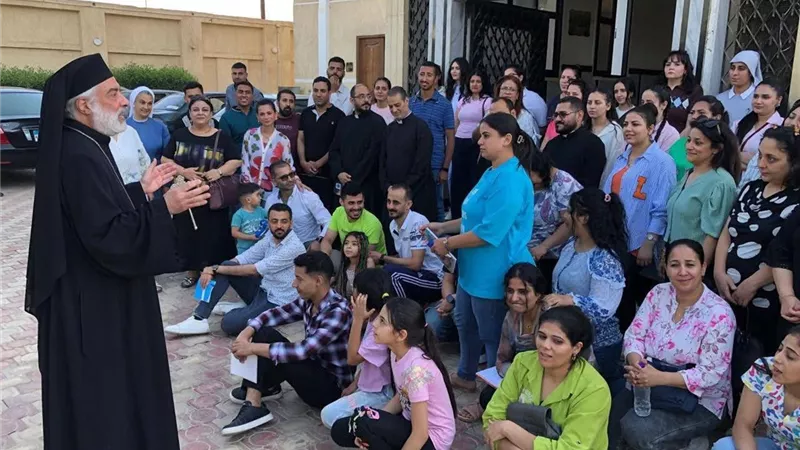 مطران المنيا للكاثوليك يتفقد تدريب الخدام ويؤكد: الخدمة مسؤولية ورسالة