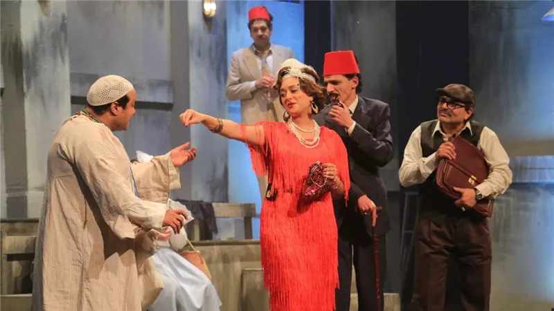 كامل العدد في أولى ليالي عرض «ساعة حظ» على مسرح أوبرا ملك برمسيس